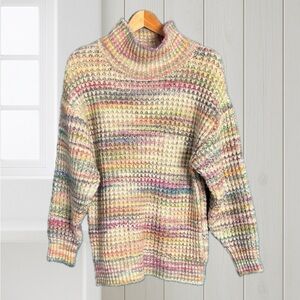Top Shop: Multicolor Knit Women's Sweater